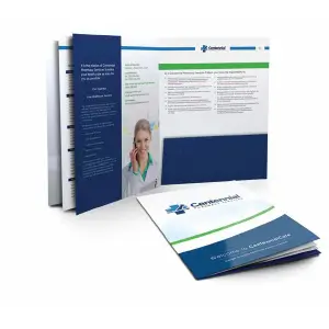 8-pagina Pocket Folder